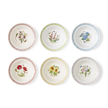 Botanic Garden Meadow Oatmeal Bowl Set of 6